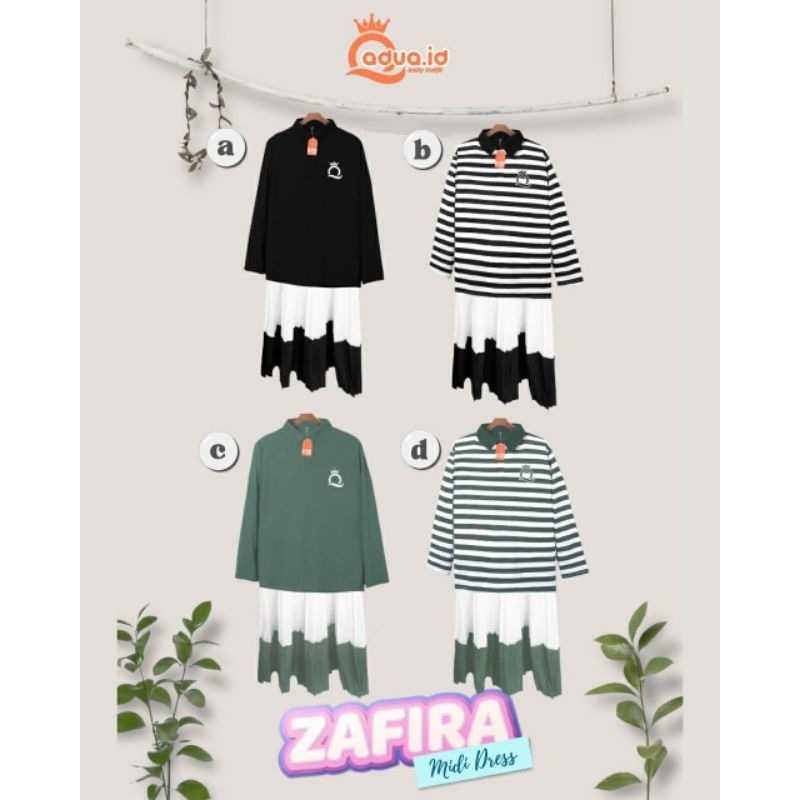 Zafira Midi Dress by Qadua.id || Couple Kids Mom