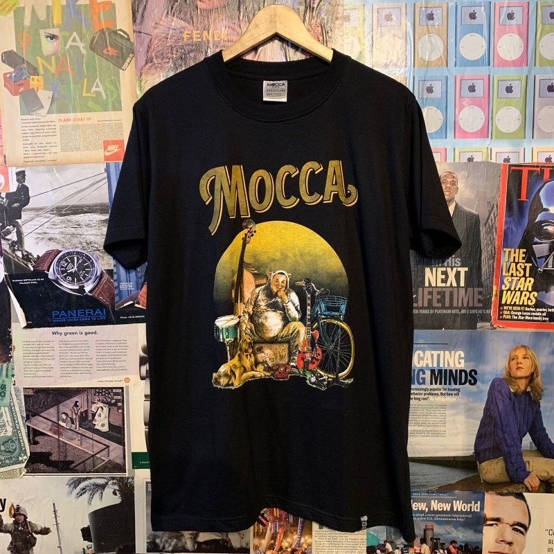 Tshirt kaos band original MOCCA - 21Years official