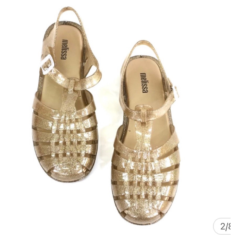 Melissa Possession Final De Ano Ad Sandal Wanita - Tp Glitter/Gold 38