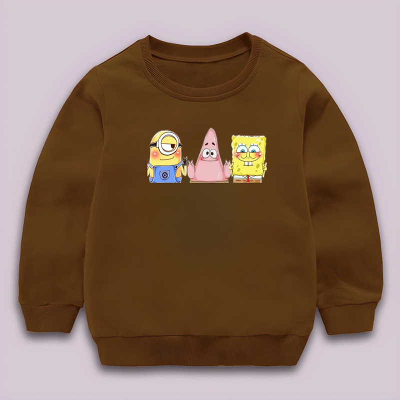 Sweater anak SPONGEBOB PATRICK hoodie anak 2-10 tahun