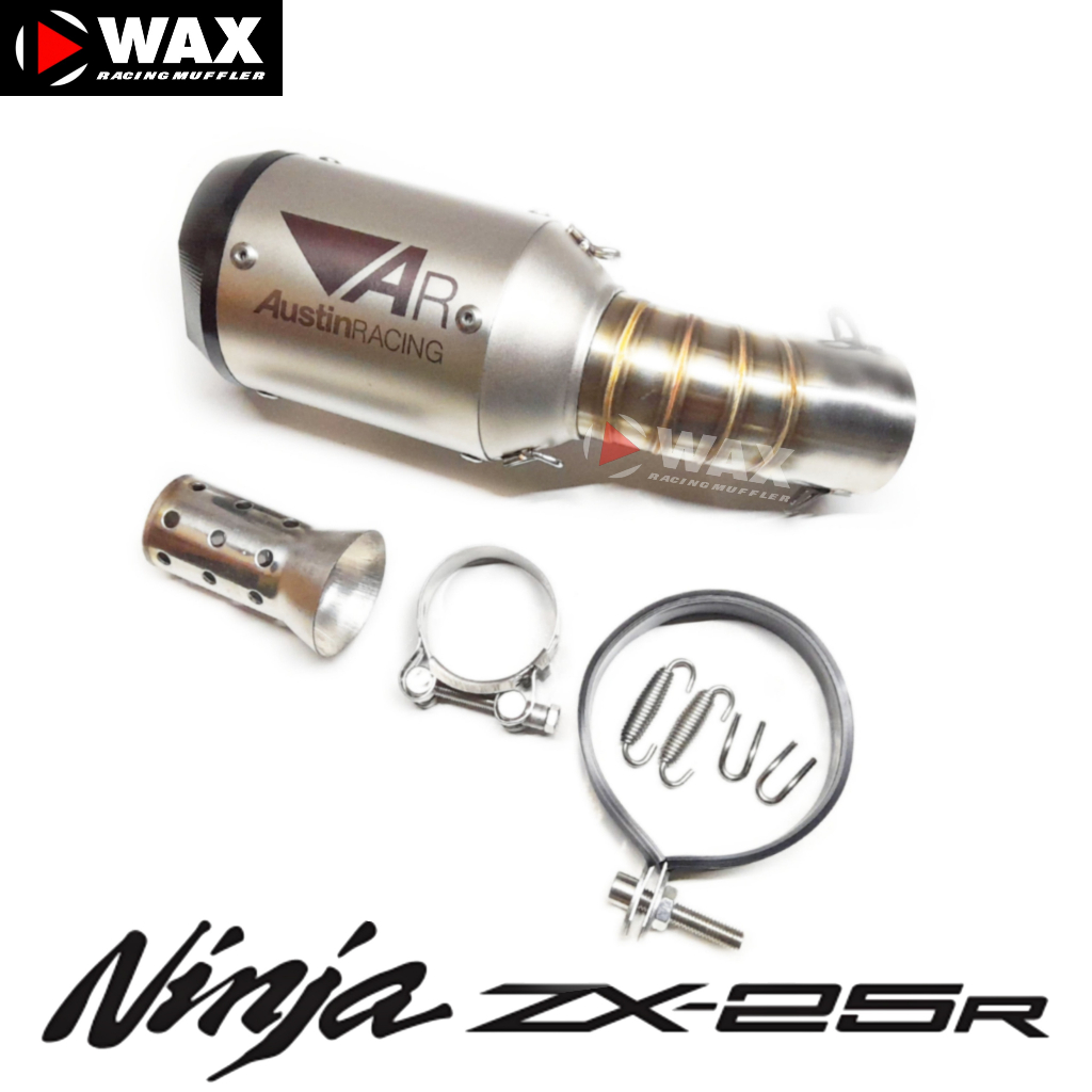 SLIP ON KNALPOT AUSTIN RACING IMPORT FOR KAWASAKI NINJA ZX25R ZX25RR NEW