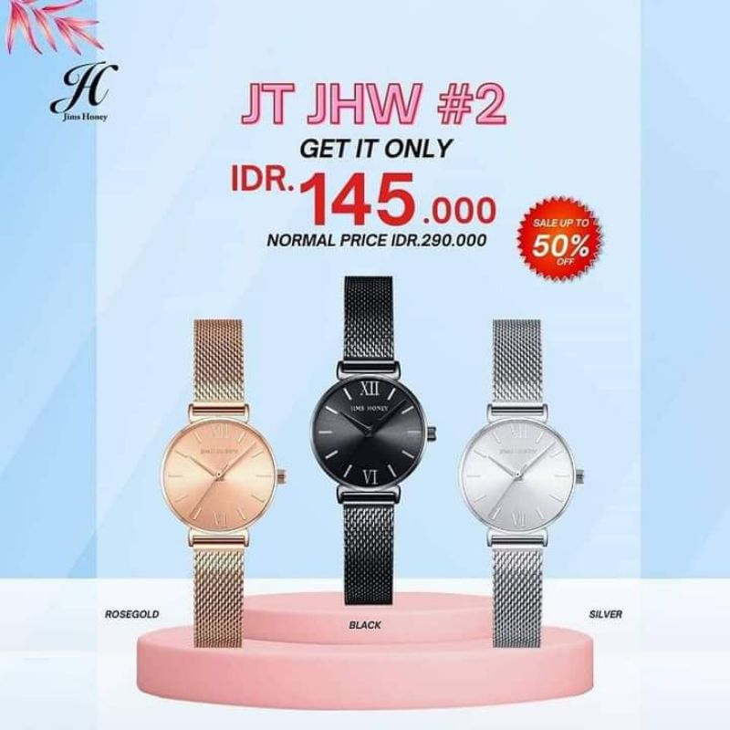 JHW 02 - JAM TANGAN WANITA
