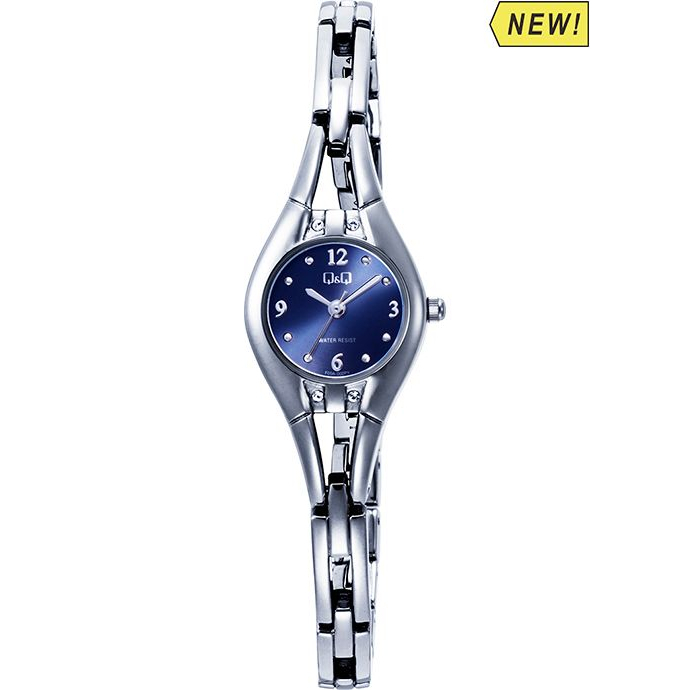 Jam Tangan Wanita Q&amp;Q Original Watch QQ F00A - Stainless New Models