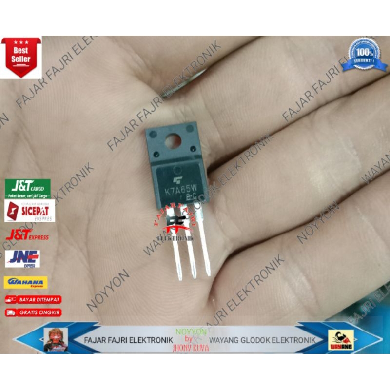 ic transistor mosfet K7A65D K 7A65 D / K7A65W K 7A65 W