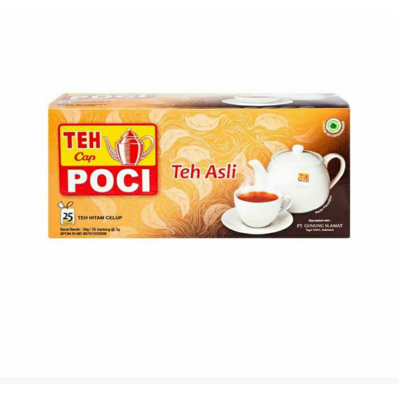 

Teh Cap Poci Celup Aroma Melati Asli isi 25 Bags