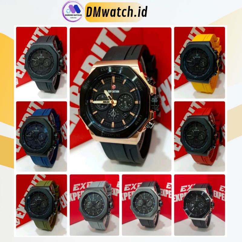 ORIGINAL Jam Tangan Pria Expedition EXP 6816 / E6816 / 6816 Garansi Resmi 1 Tahun