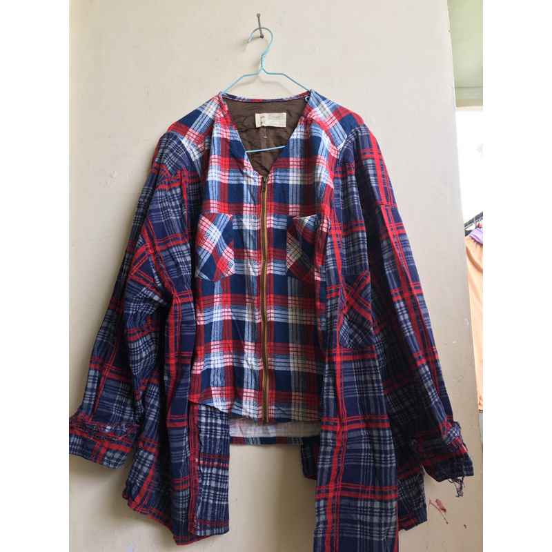 JAKET OVERSIZED FLANEL