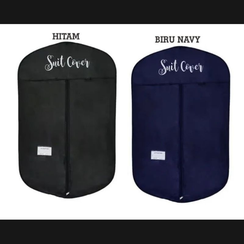 Cover jas suit cover // cover baju pelindung pakaian lemari organizer