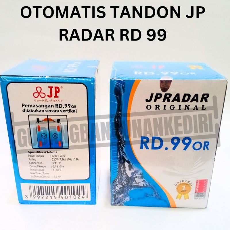 Otomatis pelampung tandon toren JP RADAR RD. 99 OR ASLI