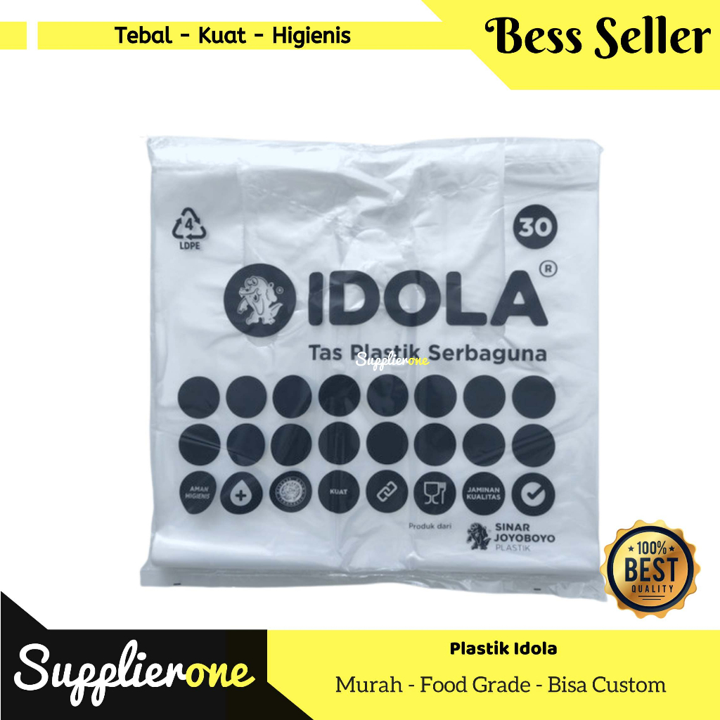 Kantong Plastik Donat / Kantong Plastik Box Donat / Plastik Kue / Bungkus Donat / Plastik Makanan