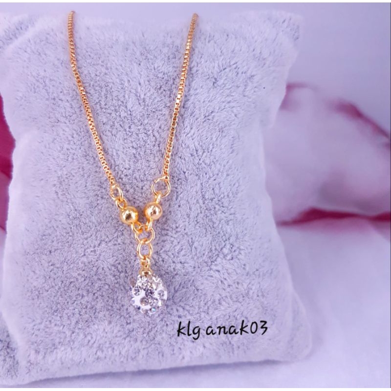 kalung anak bayi, SD, SMP, SMA kode 03 cocok panjang KURANG lebih 35-40cm