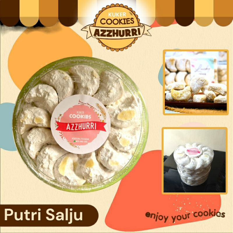 

KUE KERING PUTRI SALJU PREMIUM SPESIAL LEMBUT ENAK PROMO by Azzhurri Ohmycookis