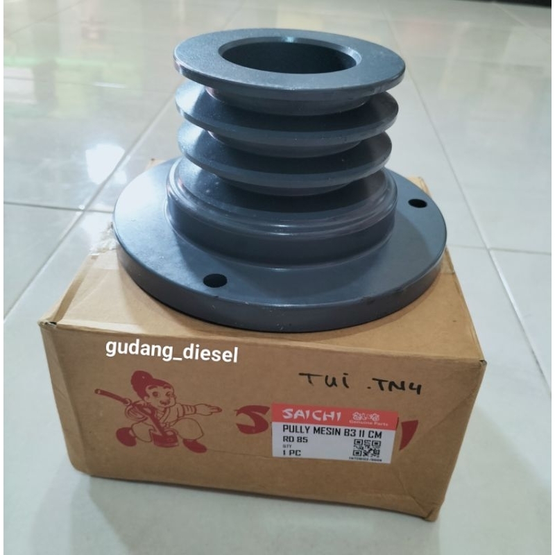 RD85 DI 1/2 Pully Mesin B3 11 cm