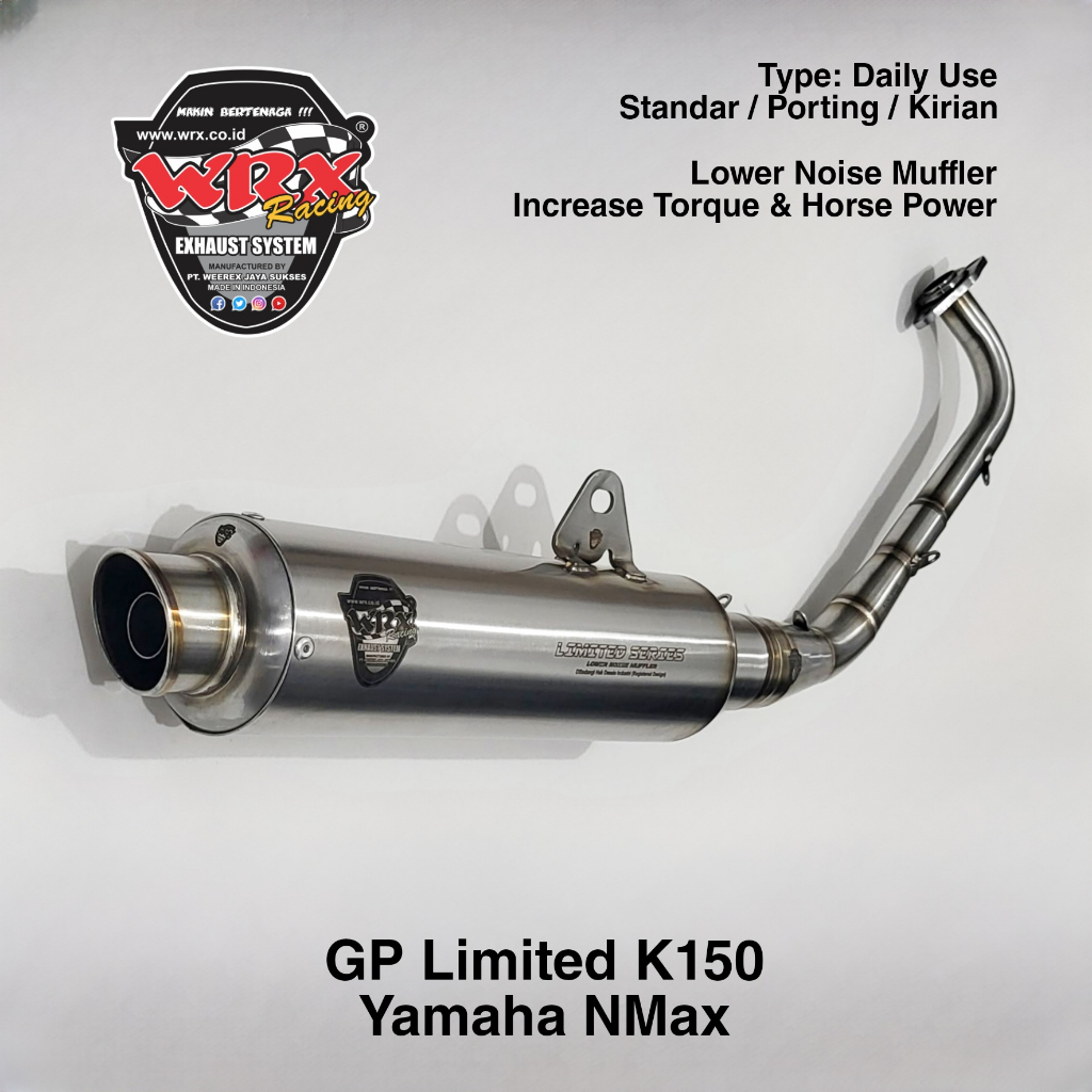 Knalpot WRX GP Limited K150 NMax