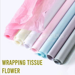 

[ 40 Lembar ] Wrapping Tissue Flower / Tisu Bunga Kertas Sepatu - CWF