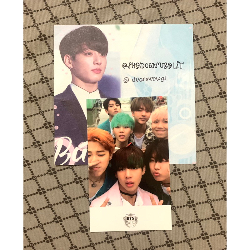 BTS HYYH PT 2 group photocard pc