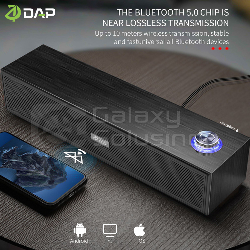 DAP D-VY4 Bluetooth 5.0 Wooden Wireless Speaker