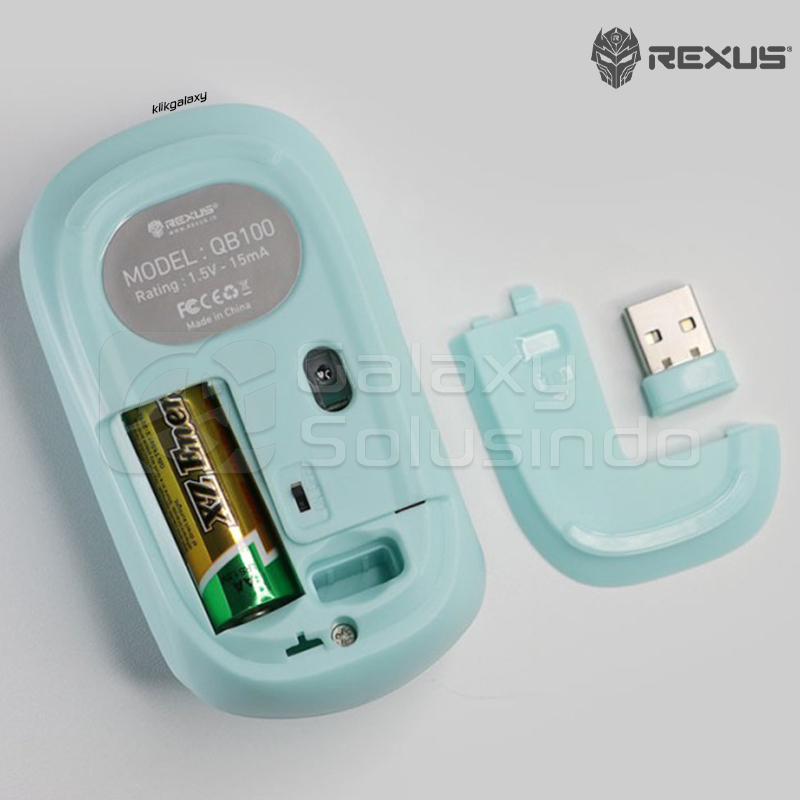 Rexus QB100 Bluetooth Wireless Office Mouse