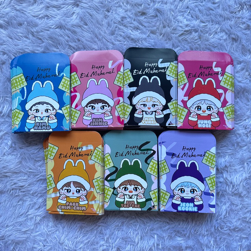 [READY STOCK]AMPLOP THR LEBARAN BT21 BTS SATUAN 1PCS