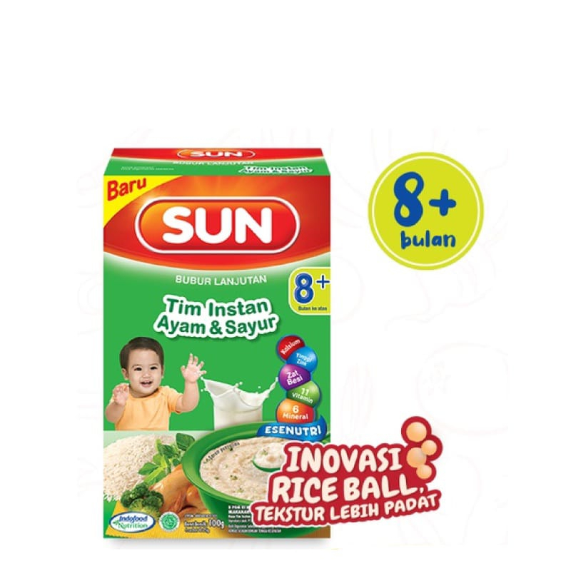

SUN Tim Instant Ayam Sayur Box 100g