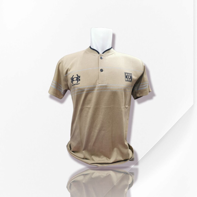 Kaos Kerah Pria Katun Polos / Kaos Poloshirt / Kaos Kerah Kra Pria Size L XL Warna Random Motif Spyd