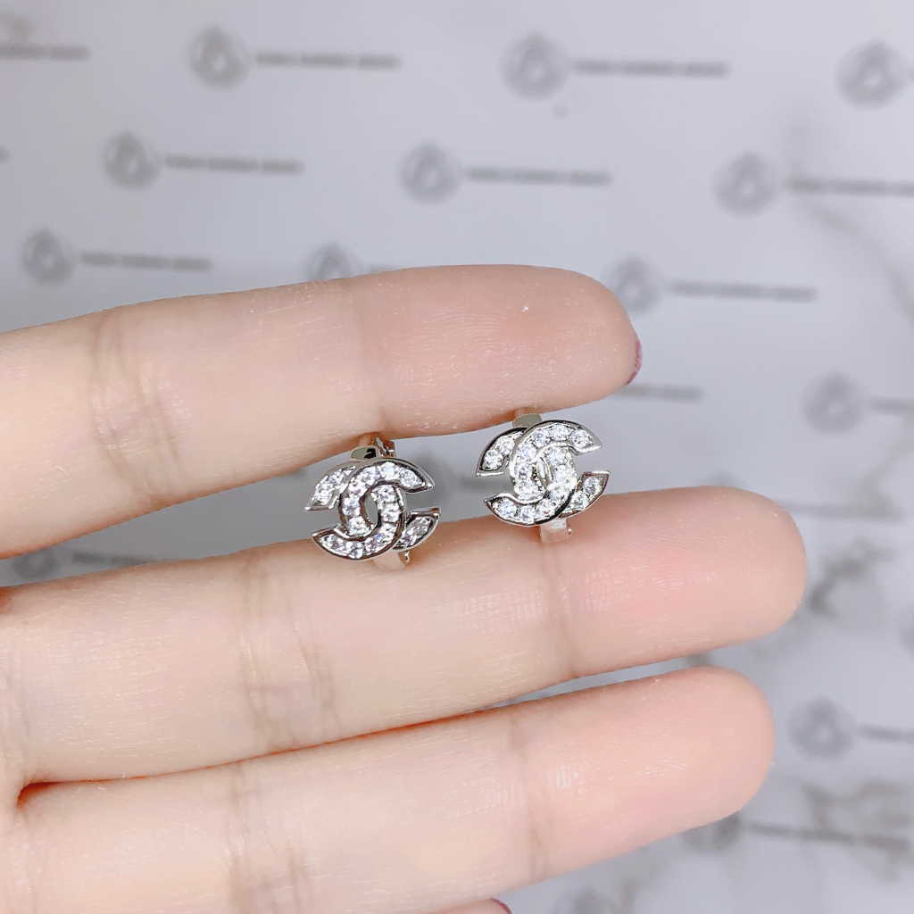 Anting Xuping Silver Perhiasan Fashion Wanita Model Jurai Permata Sawo *46