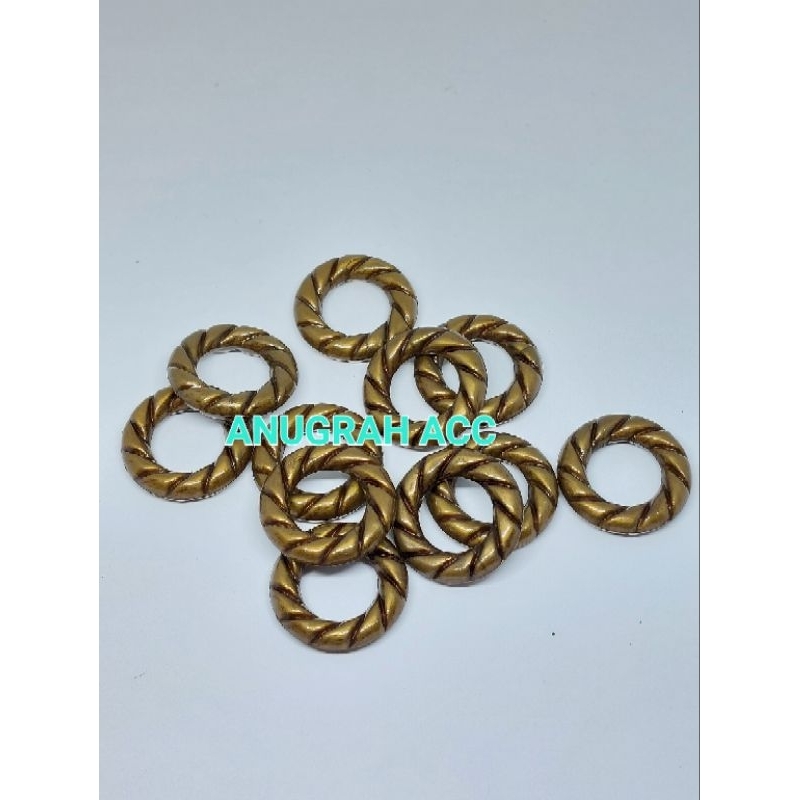 Ring bulat plastik motif 02