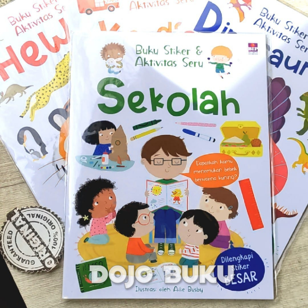 Buku Stiker dan Aktivitas Seru by Craig Shutterwood