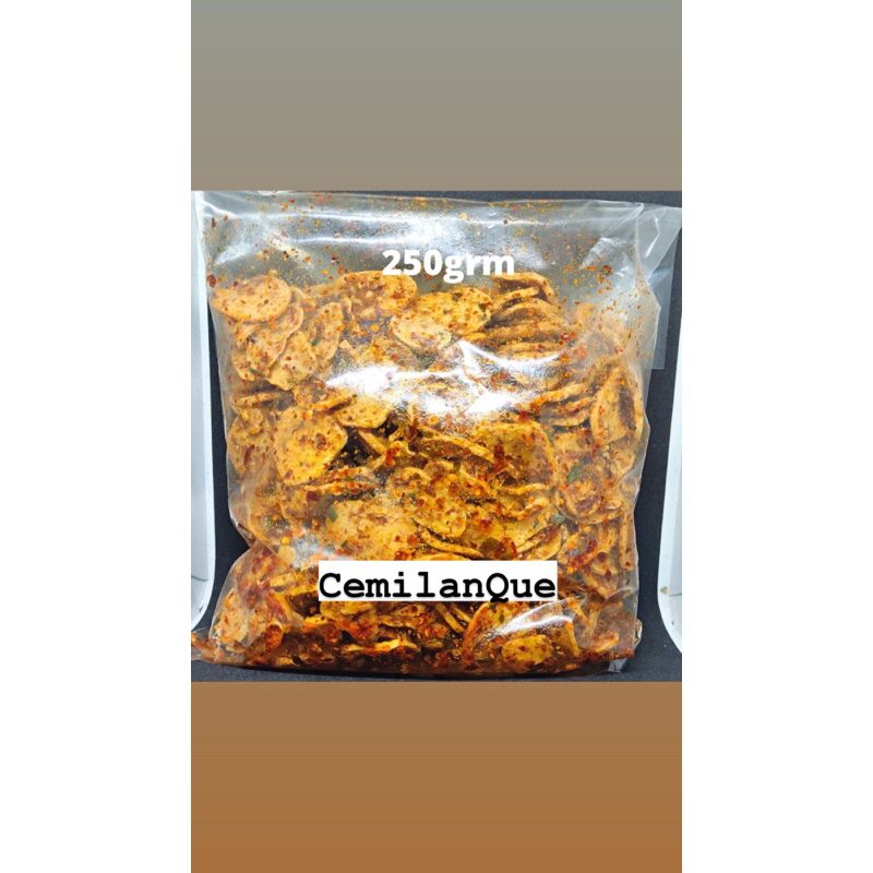 

keripik basreng pedas gurih