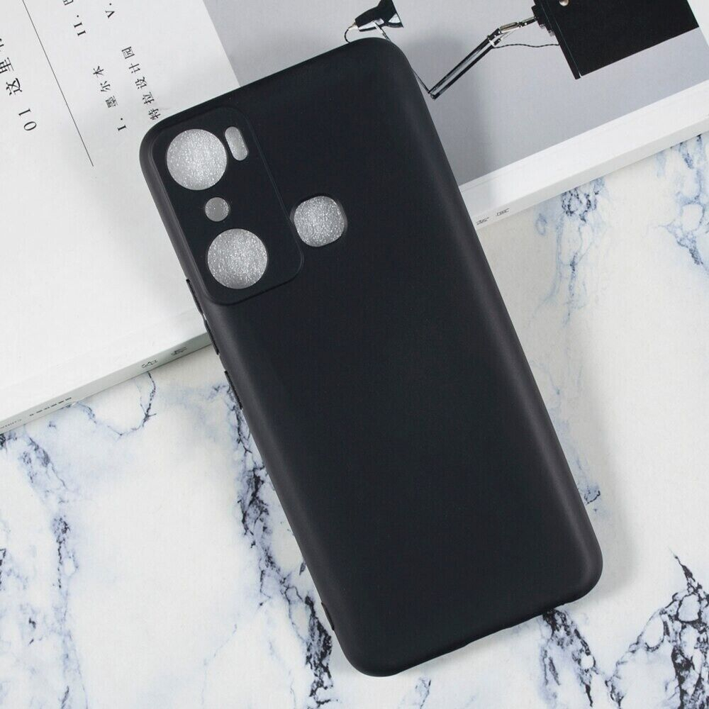 Silicone Black INFINIX Hot 20i HOT 20s Hot 30i 20 5G 12 12i 12Pro 12 Play PREMIUM Silikone TPU Flexible Matte Cover Soft Case Full Hitam Glare Anti Minyak Doff Pop up Top Softcase Gelap Polos Tipis Thin/SLim NFC S S Hot20 S 20 i Karet Kondom Plastik TPU