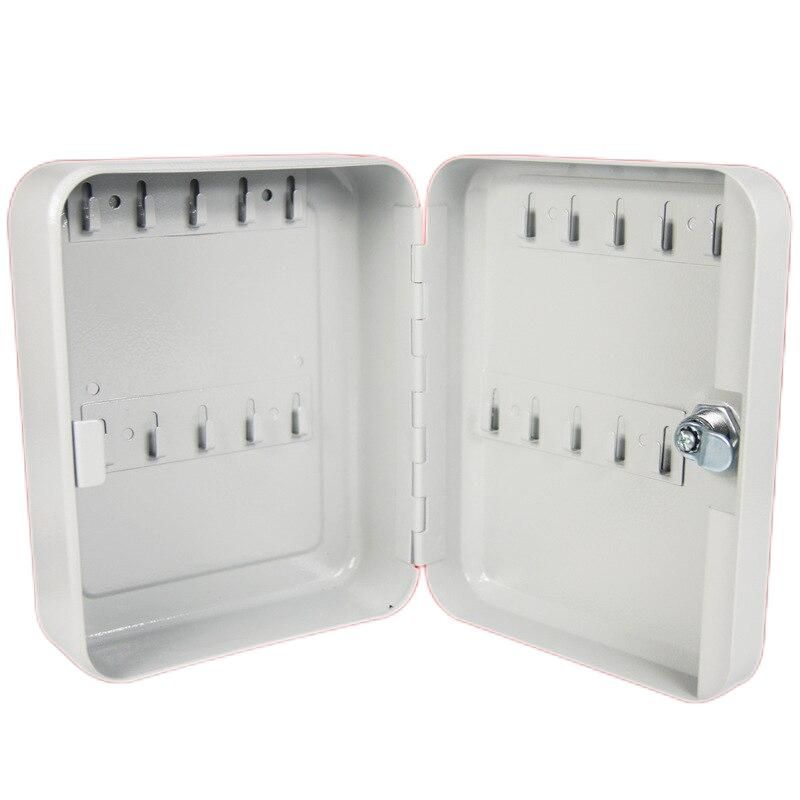 Wall Key Box 20 Key Metal Safety Lock Key Box Tempat Penyimpanan Kunci Gantung Box Gantungan Kunci