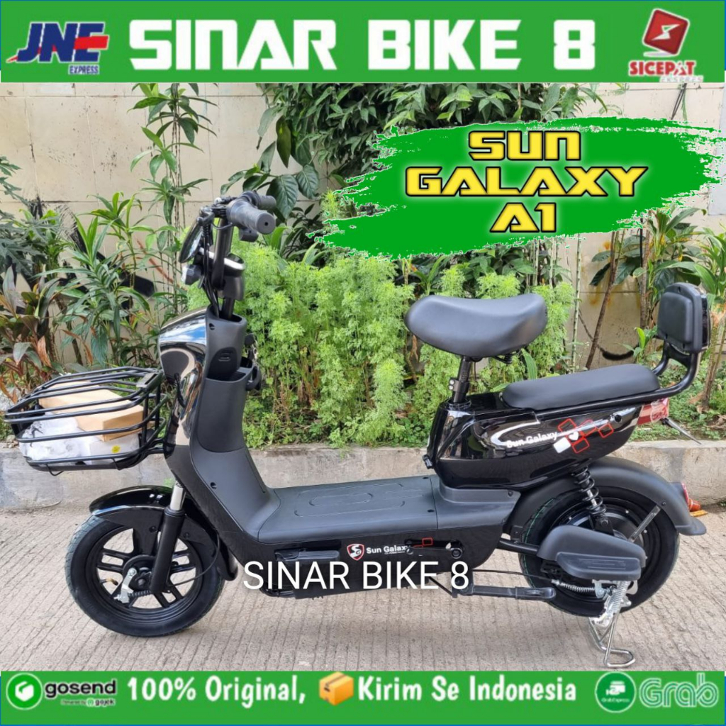 Sepeda Listrik Electric Bike SUN GALAXY A1 E Bike 350 Watt