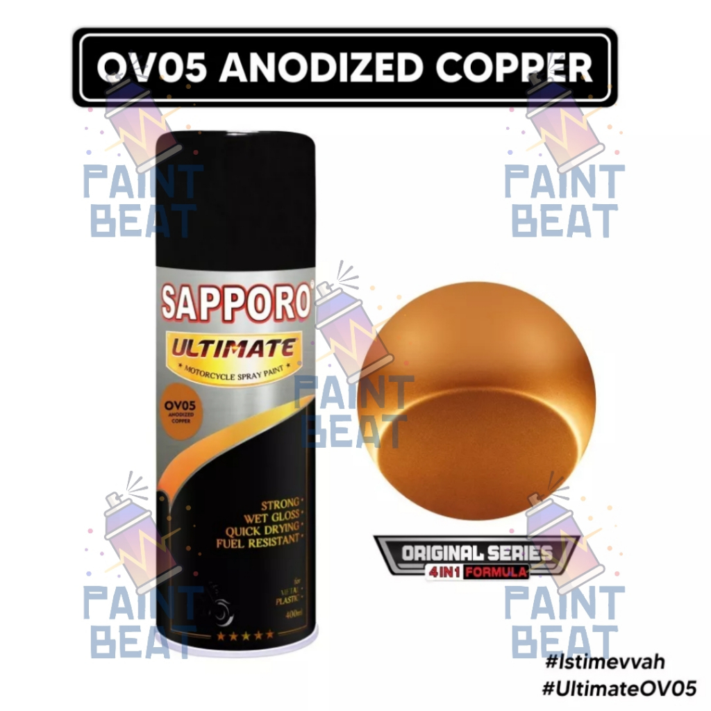 Sapporo Ultimate OV05 / OV05** - Matte Black Yamaha / Original Series 4IN1 Formula / Cat Semprot Sap
