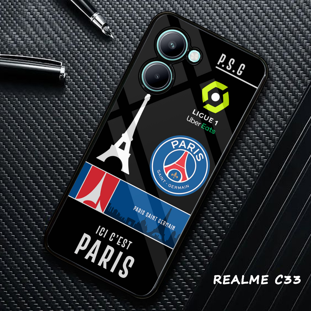 Case REALME C33 C1 C2 C3 2 PRO F9  Case Hp Premium Glossy Luster Casing [ Bola ] Casing Hp Aesthetic