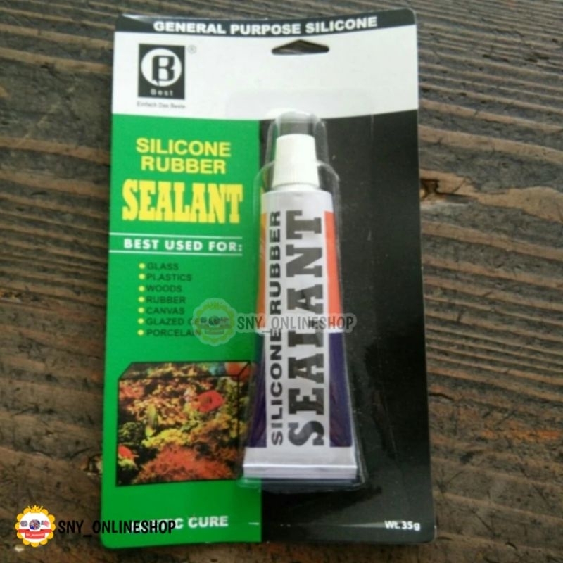 

Silicone Rubber Sealant / Lem Silicon Silikon 35gr Gram