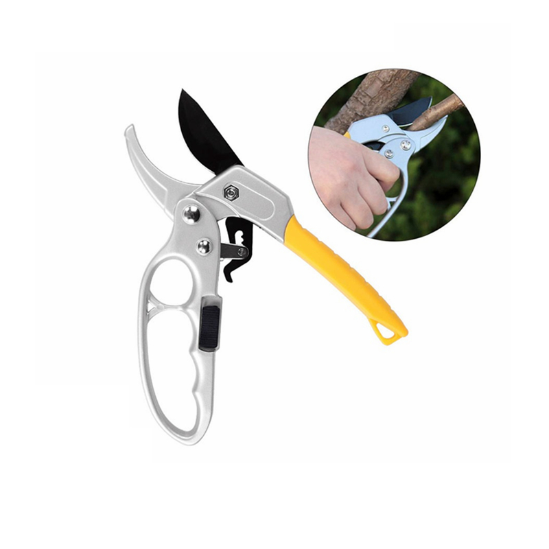 Pruning Shear Scissors Gunting Taman Karbon Steel Gunting Pruning Dahan Ranting Taman Kebun Baja Switch Lock