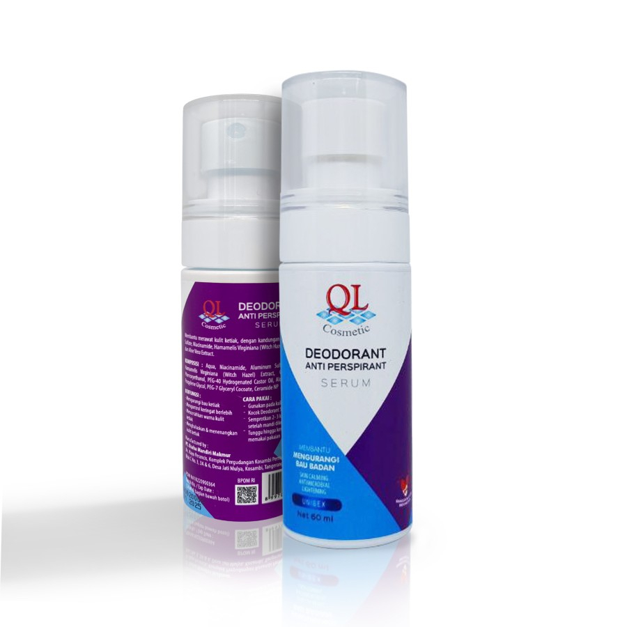 QL Deodorant Antiperspirant Serum Deo - 60ml