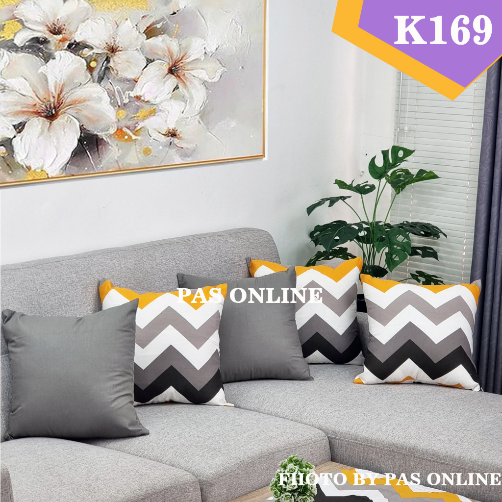 SET SARUNG BANTAL SOFA 40X40 ( 5 SARUNG )