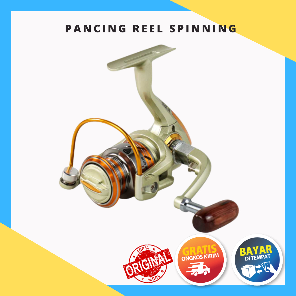 Pancing Reel Spinning EF1000 12 Ball Bearing