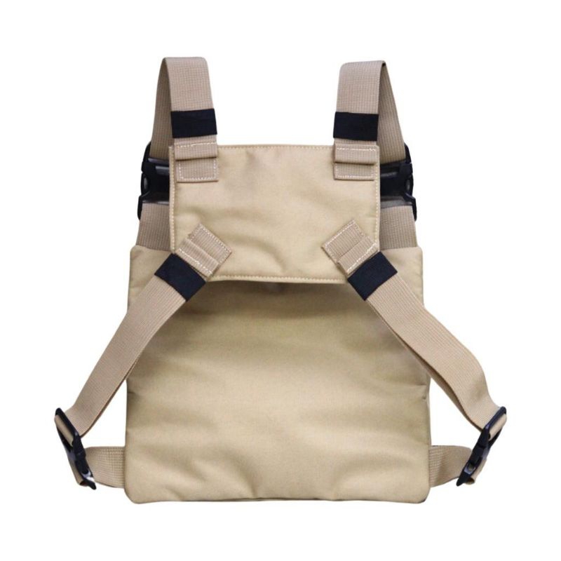 tas dada pria tactical chest bag  premium neisda cream