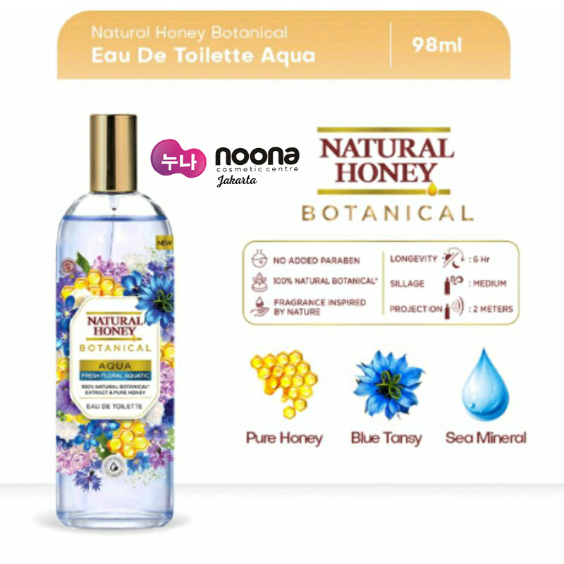 NATURAL HONEY BOTANICAL EAU DE TOILETTE 98ML AQUA