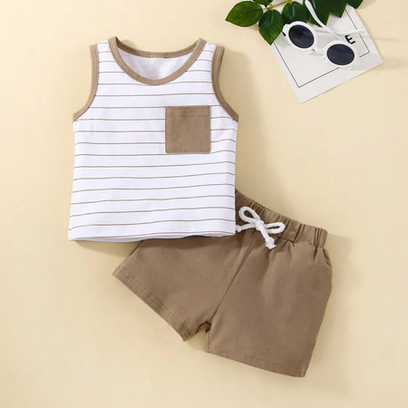Jeco fashion Setelan Anak Singlet ZIKA