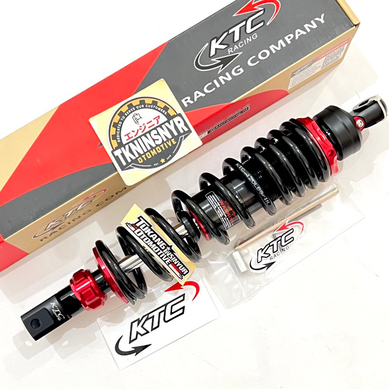 Shock KTC Racing Click Razor Pro 340mm Non Tabung Vario 160 Abs/Cbs Black - Red Original KTC