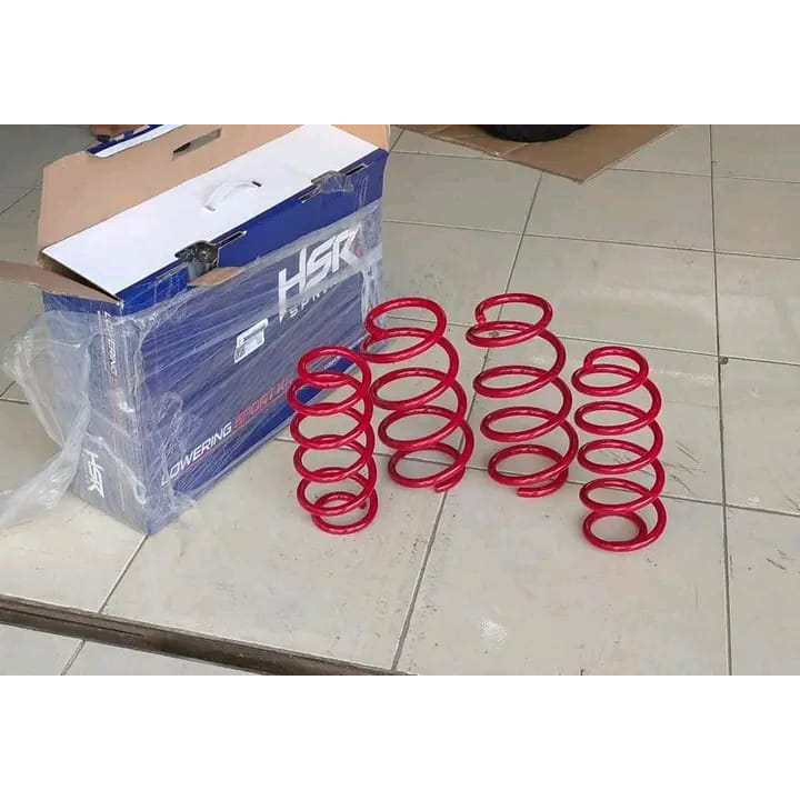 Per Ceper Brio LOWERING KIT HSR HONDA BRIO RED