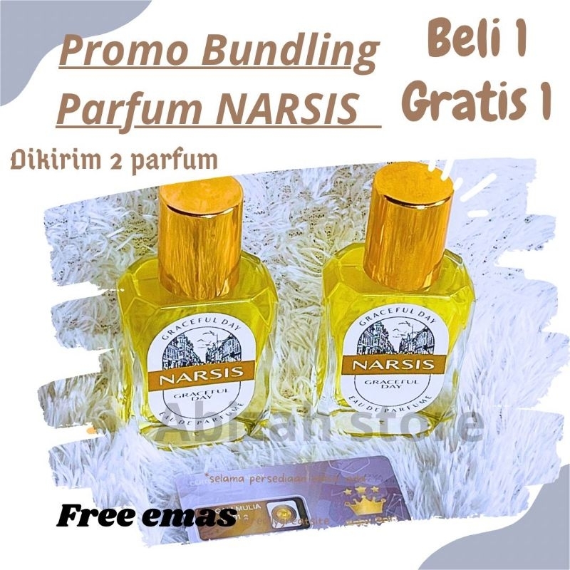 Narsis Graceful Day Eau de Perfume - Parfum Wanita Kesukaan Pria Tahan Lama