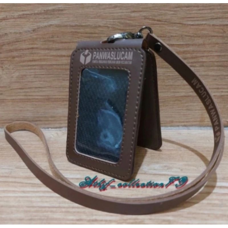 

Kalung ID Card Name Tag Panwaslucam Double Slot