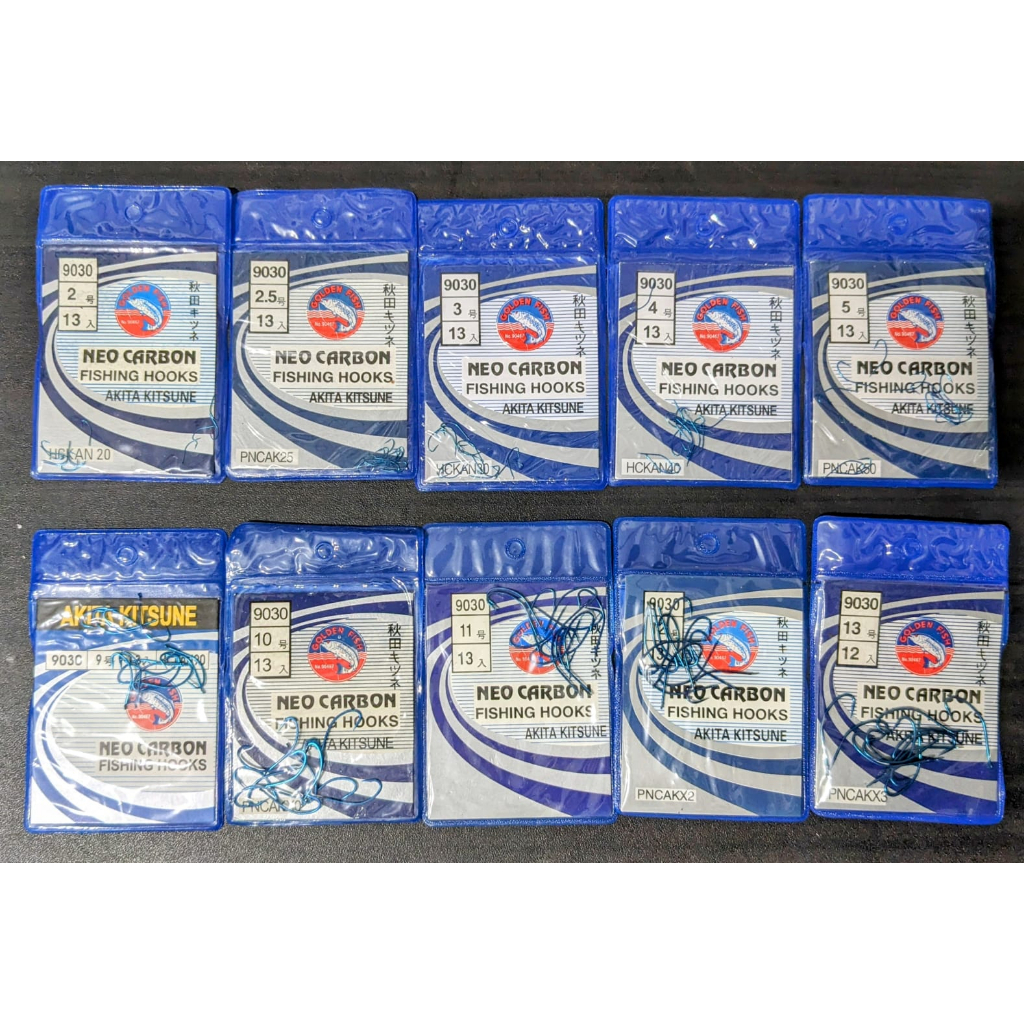 MATA KAIL NEO CARNON 9030 AKITA KITSUNE TANPA LUBANG