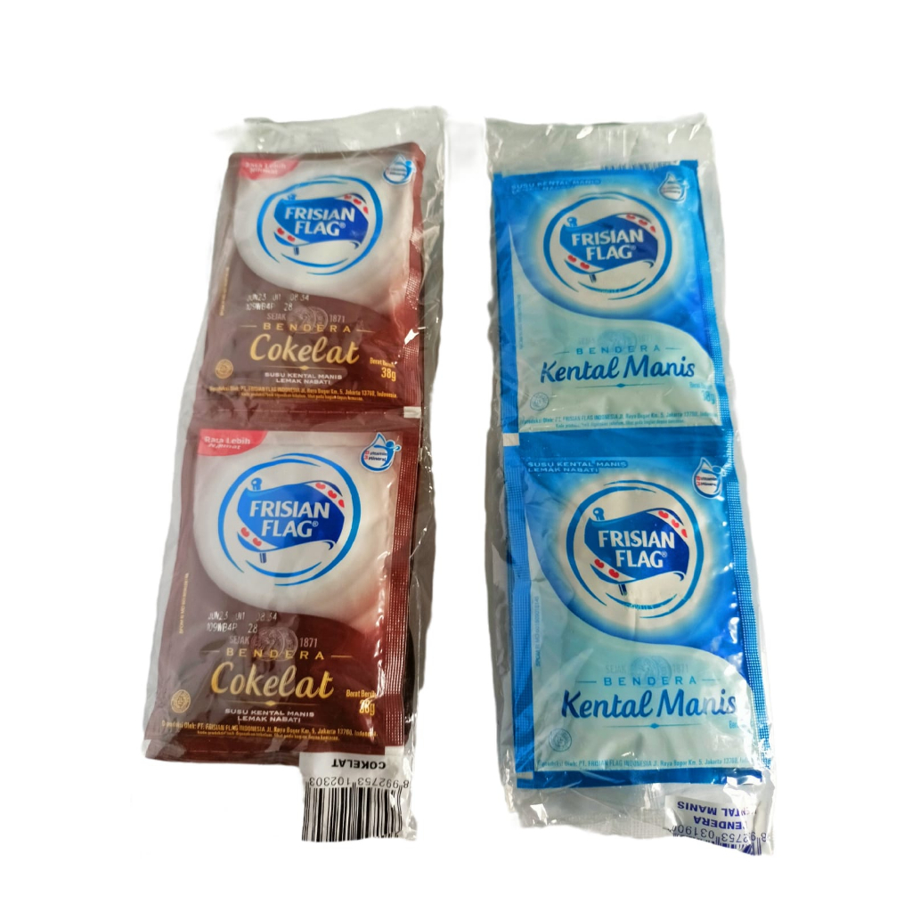 

Frisian Flag Susu Kental Manis Bendera 40gr x 6 Sachet