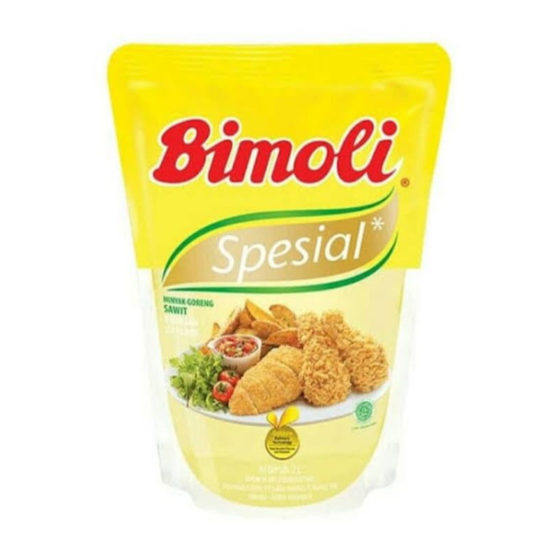 

Minyak goreng spesial bimoli 2L