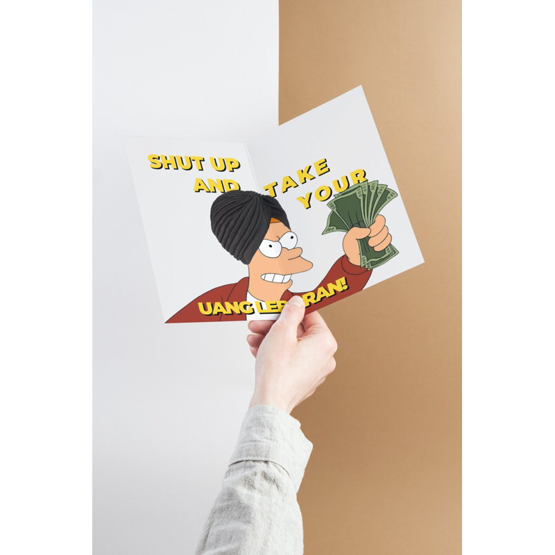 

Amplop THR Lebaran Shut Up And Take My Money Meme Fry from Futurama